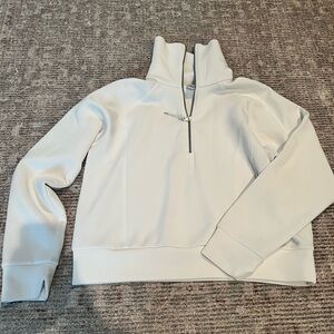 Spanx Air Essentials Half Zip - Powder